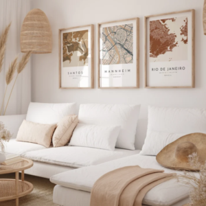 personalized map art, multiple sizes, map prints, custom map art, your choice,